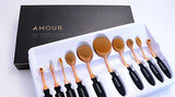 Amour Oval Brush Set