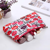 **FREE** LIP PRINTED COSMETIC MAKEUP BAG